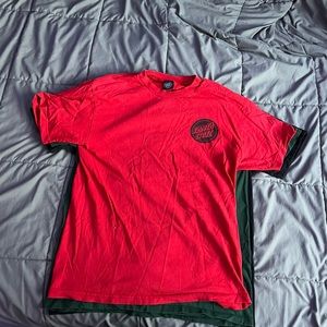 Large Black Santa Cruz T shirt